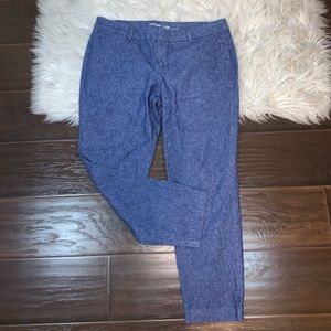 Old navy pixie chambray crop pants women’s size 12